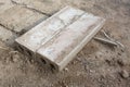 Prefabricated concrete slabs Royalty Free Stock Photo