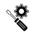 Preferences Vector Icon which can easily modify or edit