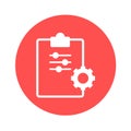 Preferences Vector icon which can easily modify or edit . Royalty Free Stock Photo