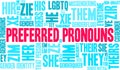 Preferred Pronouns Word Cloud