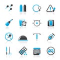 Pregnancy and contraception Icons Royalty Free Stock Photo