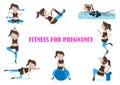 Pregnancy Fitness Royalty Free Stock Photo