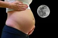 Pregnancy and full moon