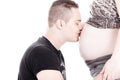 Pregnancy kiss