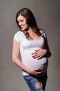 Pregnancy, maternity, preparation and expectation concept