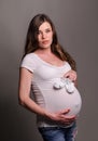 Pregnancy, maternity, preparation and expectation concept