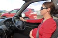 Pregnancy - pregnant woman drive a car