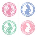 Pregnancy safe stamps set