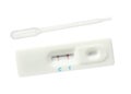 Pregnancy test card, medical diagnostic test set