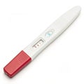 Pregnancy test illustration isolated on transparent background Royalty Free Stock Photo