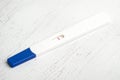 Pregnancy Test showing negative result