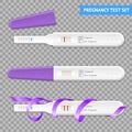 Pregnancy Tests Realistic Transparent