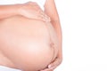 Pregnancy Women isolate background