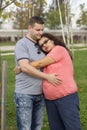 Pregnant couple