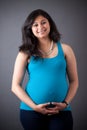 Pregnant East Indian Woman Royalty Free Stock Photo