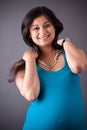 Pregnant East Indian Woman Royalty Free Stock Photo