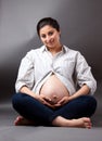 Pregnant East Indian Woman Royalty Free Stock Photo