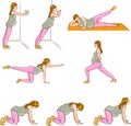 Pregnant exercises sets