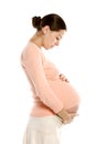 Pregnant female Royalty Free Stock Photo