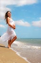 Pregnant girl Royalty Free Stock Photo