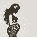 Pregnant girl4 Royalty Free Stock Photo