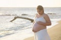 Pregnant hispanic woman portrait Royalty Free Stock Photo