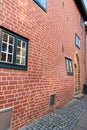 Pregnant house or Das Schwangere Haus in Luneburg. Germany Royalty Free Stock Photo