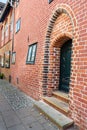 Pregnant house or Das Schwangere Haus in Luneburg. Germany Royalty Free Stock Photo