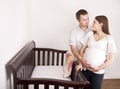 Pregnant Mother and her husband Royalty Free Stock Photo