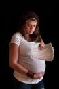 Pregnant And On Welfare Royalty Free Stock Photo