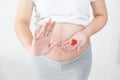 Pregnant woman with disallow drug