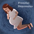 Pregnant woman feel depress