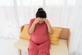 Pregnant women feel headaches and fever