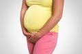 Pregnant woman with frequent urination problem