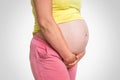 Pregnant woman with frequent urination problem