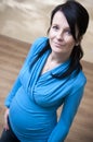 Pregnant woman portrait Royalty Free Stock Photo