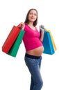 Pregnant Woman Shopping