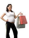 Pregnant Woman Shopping