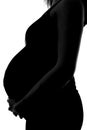 Pregnant Woman Silhoutte