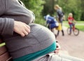 Pregnant woman Royalty Free Stock Photo