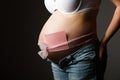 Pregnant woman torso Royalty Free Stock Photo