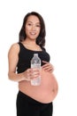 Pregnant woman with Water