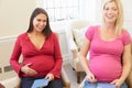 Pregnant Women Meeting At Ante Natal Class