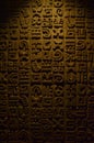 Prehispanic Texture Royalty Free Stock Photo