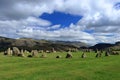 Prehistoric Castlerigg Stone Circle near Keswick, Lake District National Park, Cumbria, England, Great Britain Royalty Free Stock Photo