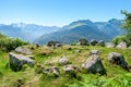 Prehistoric Cromlech in France Royalty Free Stock Photo