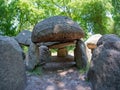 Prehistoric dolmen in The Netherlands