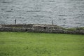 Prehistoric DÃÂºn Beag fort in Dingle Peninsula, Ireland with the view of the North Atlantic Ocean Royalty Free Stock Photo