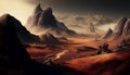 Prehistoric Earth: A Majestic and Untamed Wilderness, Made with Generative AI