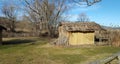 The prehistoric lakeside settlement of Dispilio Kastoria, Greece Royalty Free Stock Photo